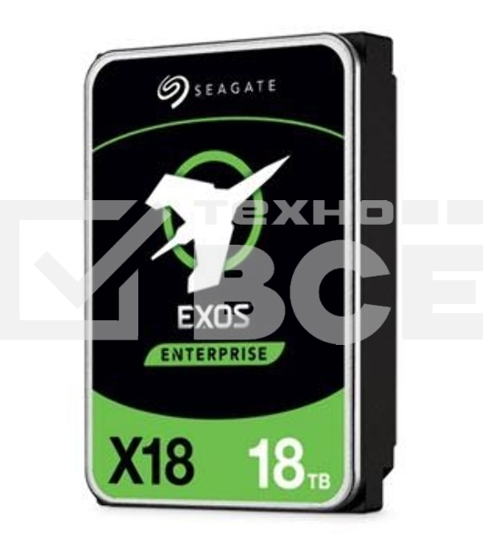 Жесткий диск Seagate Original SATA-III 18Tb ST18000NM000J Exos X18 512E (7200rpm) 256Mb 3.5