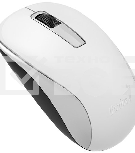 Мышь беспроводная Genius NX-7005 белый, 1200 dpi, радиоканал, USB, кнопки - 3