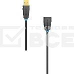 Кабель-удлинитель Vention USB 2.0 AM/AF - 1м Чёрный, фото4