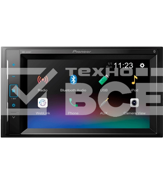Автомагнитола Pioneer DMH-A245BT 2DIN 4x50Вт