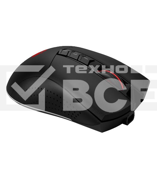 Мышь беспроводная A4Tech Bloody R90 Plus черный, 5000 dpi, радиоканал, USB, кнопки - 8