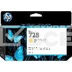 Картридж струйный HP 728 с желтыми чернилами для принтеров Designjet, 130 мл, фото4