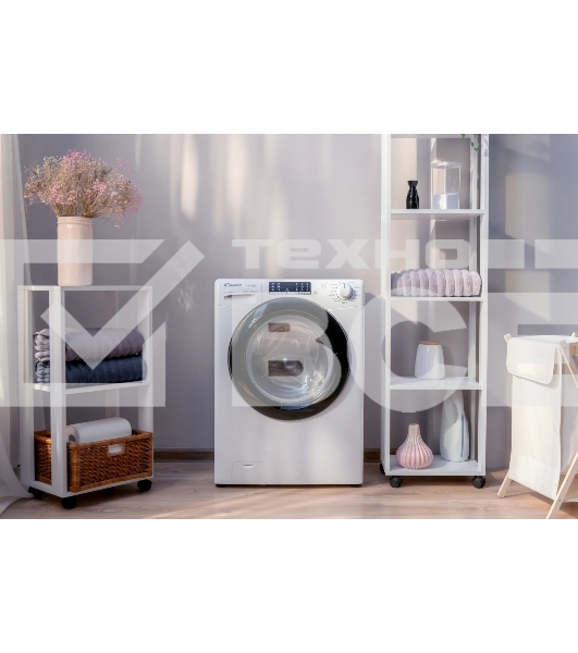 Стиральная машина Candy Smart Pro Inverter CSOW43 646TWMB-07 класс: A+++ загр.фронтальная макс.:6кг (с сушкой) белый