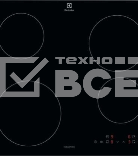 Индукционная варочная поверхность Electrolux LIB60420CK черный