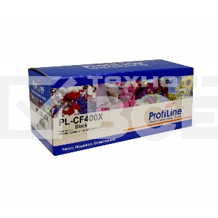 Картридж лазерный PL-CF400X №201X для принтеров HP Color LaserJet Pro M252/MFP277 2800 копий Black ProfiLine