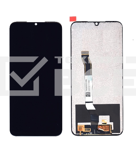 Дисплей для Xiaomi Redmi Note 8, Redmi Note 8 2021 (small size) черный