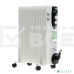 Масляный обогреватель Ballu BOH/CL-11WRN (11 секций) белый, 2200 Вт, 27 м2, термостат, фото3