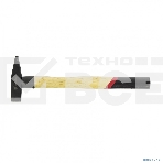 Молоток Matrix слесарный 200г квадратный боек деревянная рукоятка, фото2