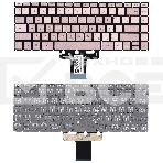 Клавиатура для ноутбука HP Pavilion x360 14-cd0000 золотистая с подсветкой, фото2