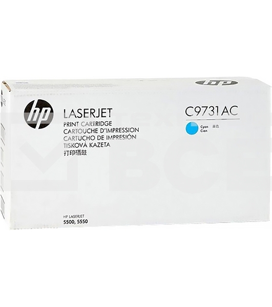 Контрактный Картридж лазерный HP C9731AC Cyn Contr LJ Toner Cartridge
