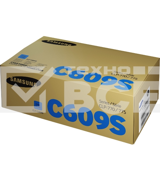Картридж лазерный SAMSUNG CLT-C609S/ SU086A голубой для Samsung CLP-770ND (7000стр.)