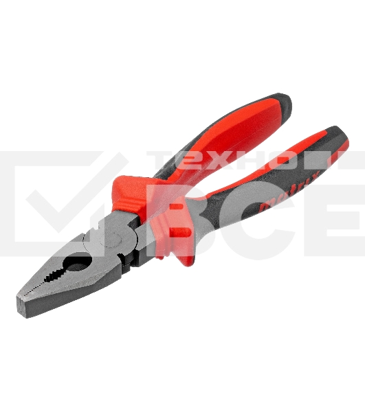 Плоскогубцы комбинированные Matrix 200 мм, хром-ванадий, двухкомпонентные рукоятки