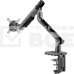 Кронштейн для мониторов Ultramounts UM713B черный 17'-32' макс.9кг крепление к столешнице поворот и наклон, фото12