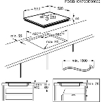 Индукционная варочная поверхность Electrolux LIV63431BK, 4 конфорки, с зоной расширения, стеклокерамика, 7350 Вт, фото8