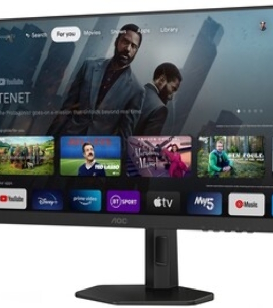 Монитор 27' AOC Q27G4XY Fast VA 2560x1440, 180 Гц, 0.3 мс (MPRT), 16:9, 450 кд/м², 2×HDMI 2.0, DP 1.4, 3.5 Jack, HDR10 (DisplayHDR 400), FreeSync, черный с красным