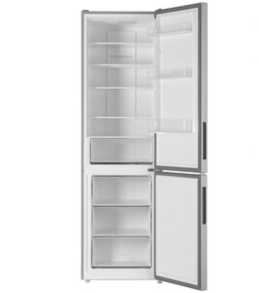 Холодильник Haier CEF537ASD серебристый двухкамерный 263/105 л морозилка снизу, No Frost