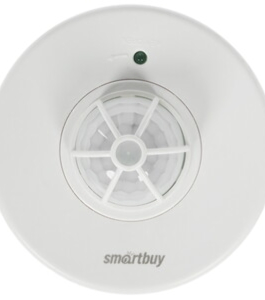 Датчик движения Smartbuy (sbl-ms-024) полоточный, 1200 Вт