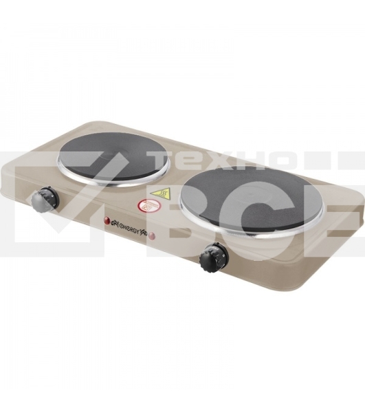 Электроплитка Energy EN-903E 1000+1500Вт Ф155+185мм чугун