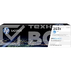Картридж лазерный HP CF541X (HP 203X) голубой для HP LaserJet M254/M280/M281 2500 страниц., фото 1