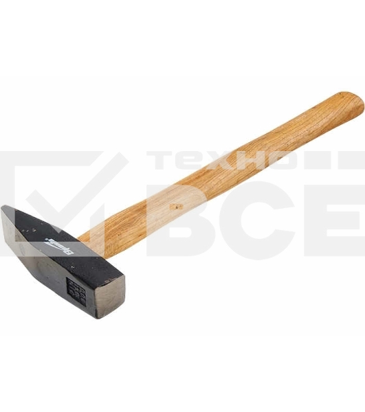 Молоток слесарный Sparta 300 г квадратный боек деревянная рукоятка