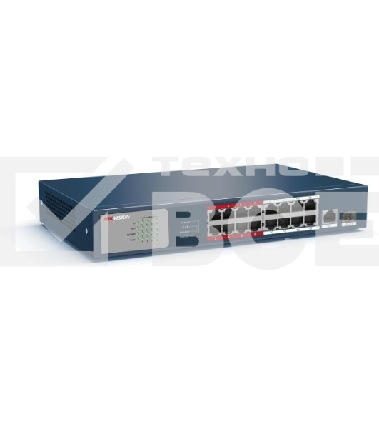 Коммутатор Hikvision DS-3E0318P-E/M
