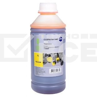 Чернила Cactus CS-EPT6734-1000 желтый 1000мл для Epson L800/L810/L850/L1800