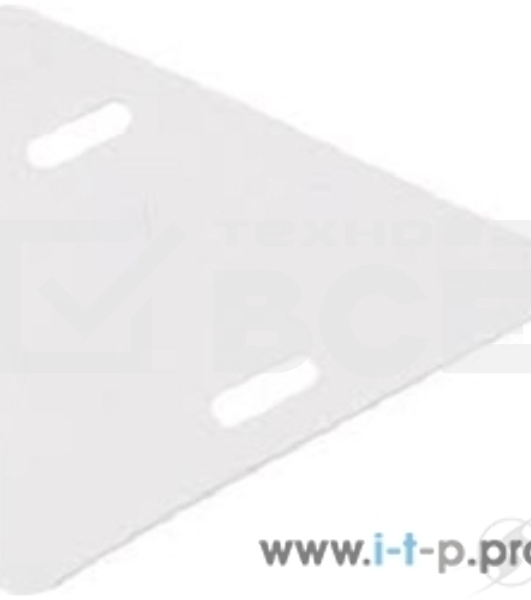 Бирка кабельная «У-136» (Треугольник) белая (100 шт./уп.) Rexant