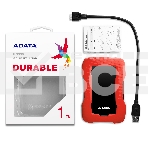 Внешний жесткий диск 1TB ADATA HD330, 2,5