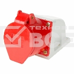 Розетка 125 стационарная 3Р+РЕ+N 32А 380В IP44 Rexant, фото3