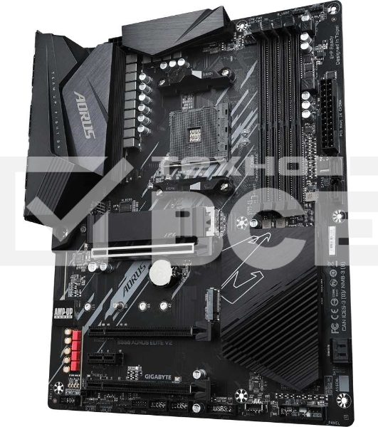 Материнская плата Gigabyte B550 AORUS ELITE V2 Soc-AM4 AMD B550 4xDDR4 ATX AC`97 8ch(7.1) 2.5Gg RAID+HDMI+DP