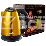 Чайник Матрена MA-002 электрический (1,8 л) стальной желтый, фото2