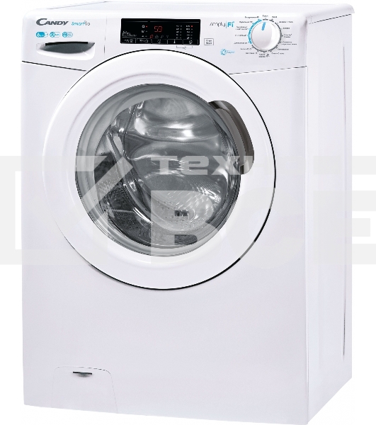 Стиральная машина Candy Smart Pro CSOW4 1364T/2-07 белый, загрузка фронтальная 6 кг, 1300 об/мин., класс: В