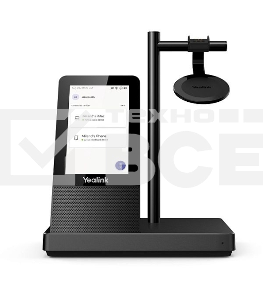 Гарнитура беспроводная Yealink WH66 Mono Teams