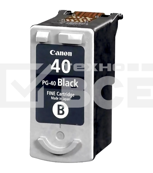 Картридж струйный PG-40Bk (0615B025), для Canon MP150/170/450/iP2200/iP1600, черный, 16ml