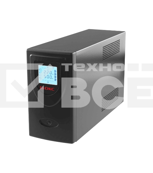 Источник бесперебойного питания ИБП Info LCD 2000В.А IEC (2) Schuko (2) USB + RJ45 DKC INFOLCD2000SI