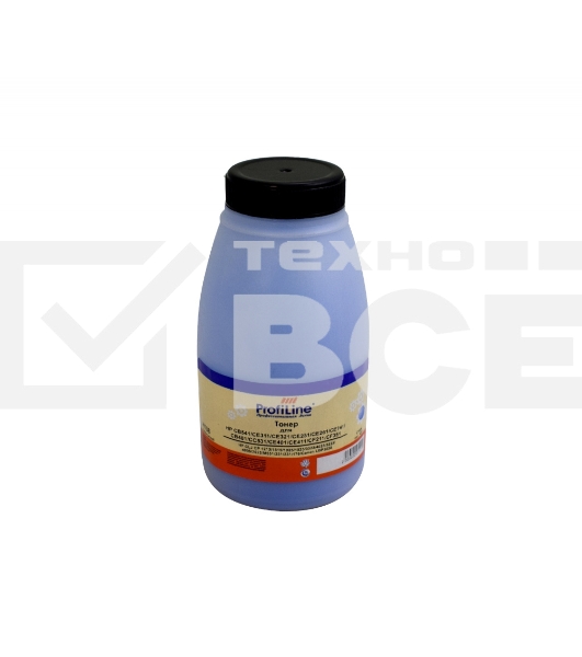 Тонер PL-CB541/CE311/CE321/CE251/CE261/CE741/CB401/CC531/CE401/CE411/CF211/CF351 для HP CLJ CP 1215/1515/1025/1525/3525/4025/5225/4005/2025/M551/351/251/176/Canon LBP5050 Cyan 45 гр (H101) ProfiLine Фасовка РФ (химический)