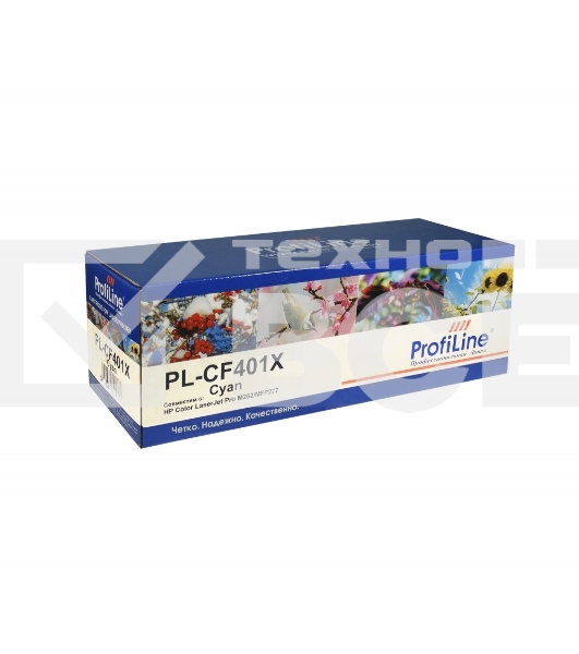 Картридж лазерный PL-CF401X №201X для принтеров HP Color LaserJet Pro M252/MFP277 2300 копий Cyan ProfiLine