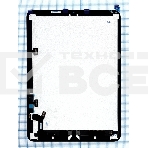 Модуль (матрица+тачскрин) для Apple iPad Air 4 10.9 2020 (A2324, A2072, A2316) черный, фото 1