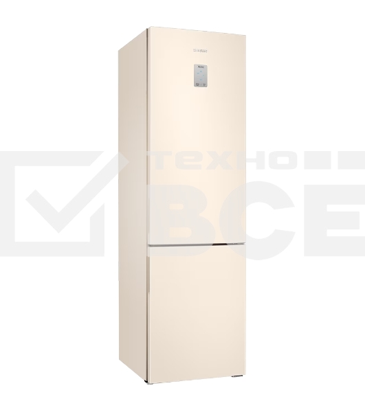 Холодильник Samsung RB37A5491EL/WT бежевый двухкамерный инвертер 269/118 л морозилка снизу