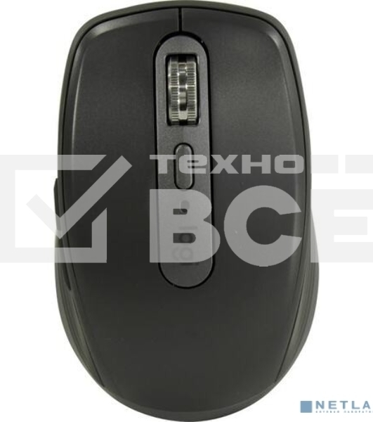 Мышь беспроводная/проводная Logitech MX Anywhere 3S графитовый, 8000 dpi, радиоканал, Bluetooth, USB, кнопки - 6