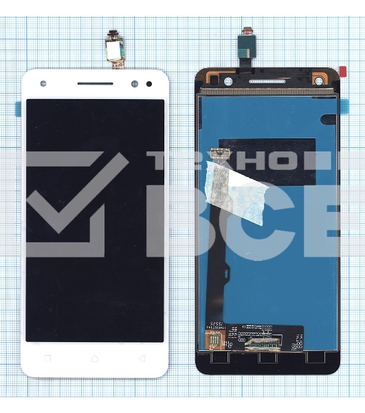 Дисплей для Lenovo Vibe S1 Lite белый