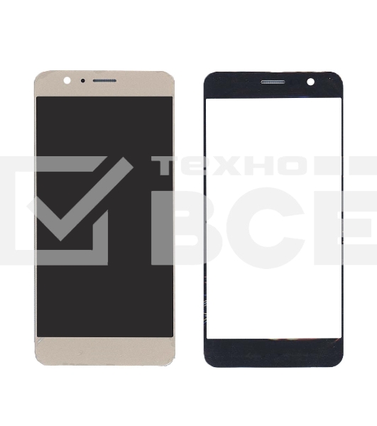Защитное стекло для Huawei Honor 8 золотистый