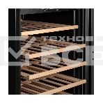 Винный шкаф Kuppersberg RSW 82, отдельностоящий, High-Tech, объем 128 л, вместимость 40 бутылок, диапазон температуры 5-20 градусов, механическое открытие двери, 6 полок из бука, LCD дисплей, уровень шума 38 дБ, черный, фото15