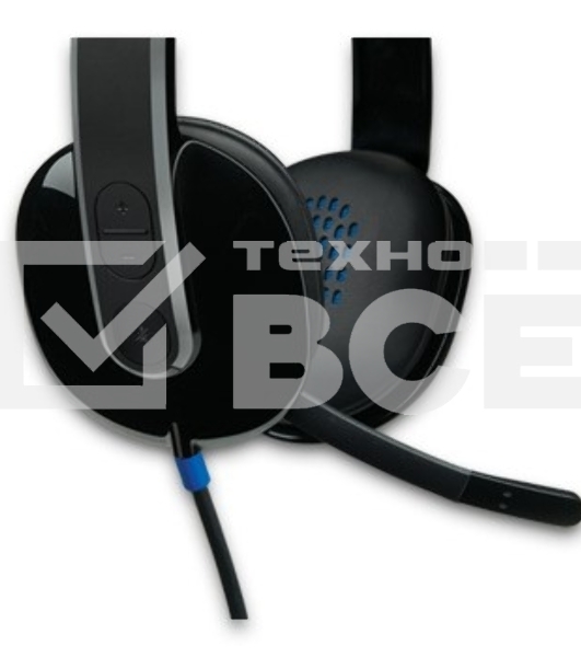 Гарнитура проводная Logitech H540 USB (981-000480)
