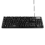 Клавиатура игровая Гарнизон GK-300G, металл, 3 различные подсветки, USB, черный, антифантомные и механизированные клавиши,, фото3