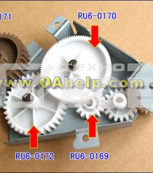 Узел привода печи (колебательный узел) HP LJ P4014/P4015/P4515 RC2-2432/RC2-2423 OEM
