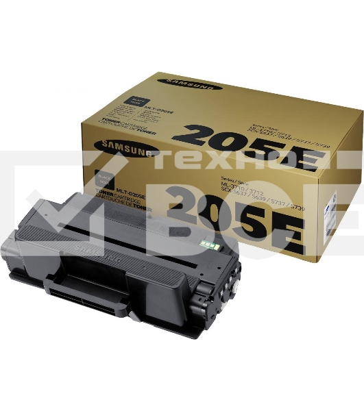 Картридж лазерный Samsung MLT-D205E черный для Samsung ML-3710/SCX-5637/5737 (10000стр.)