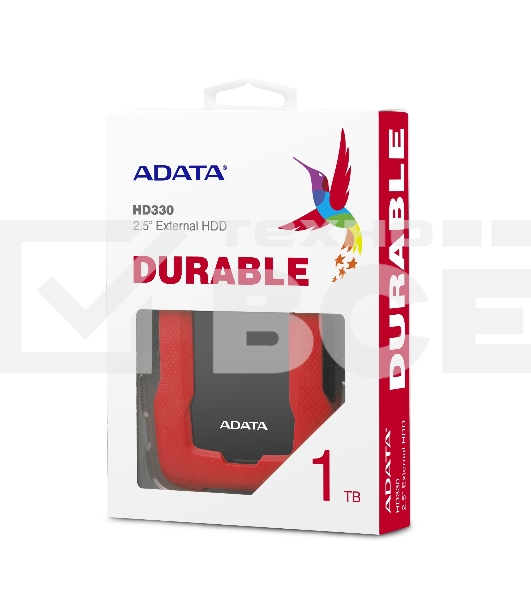 Внешний жесткий диск 1TB ADATA HD330, 2,5