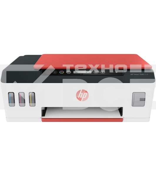 МФУ струйный HP Smart Tank 519 AiO (3YW73A), A4, цветной, печ. до 22 стр/мин. (ч/б) до 5 стр/мин. (цвет), 1200x1200dpi, USB, Wi-Fi, BlueTooth, Air Print, Mopria