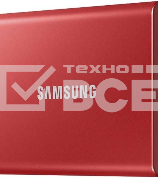 Накопитель SSD Samsung T7 MU-PC1T0R/WW, USB-C, 1Tb, 1.8